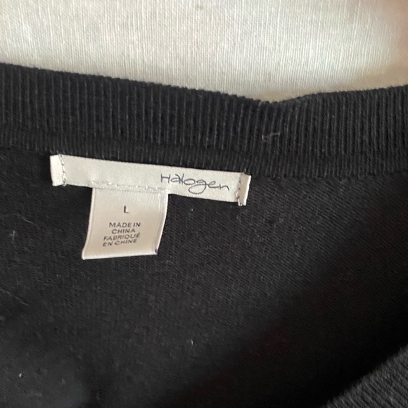 Halogen Button Down Black Cardigan 🌵Large - Picture 3 of 5